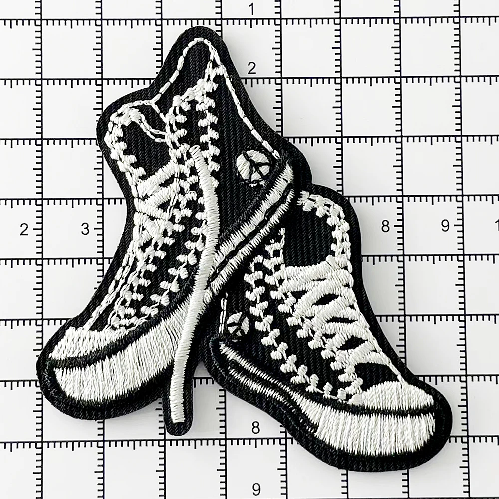 

Shoes Iron on Patches Cloth Badge Mend Decorate Patch Jeans Jackets Bag Clothes Apparel Sewing Decoration Applique