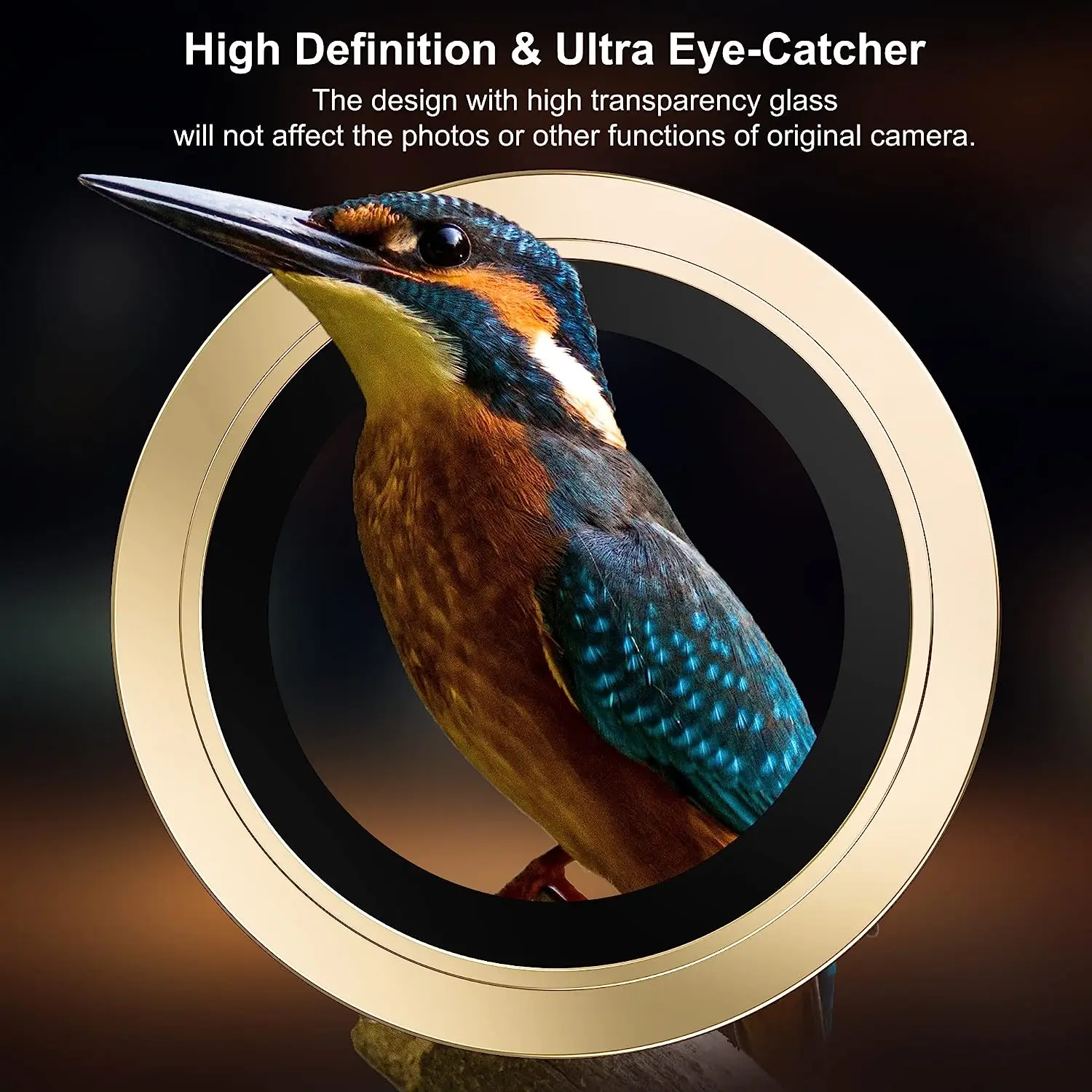 واقي عدسة الكاميرا باللون الأصفر الذهبي لهاتف iPhone 16 15 14 Plus 13 Pro Max 12 11 14 Pro iPhone 14 13 Pro طبقة حماية زجاجية