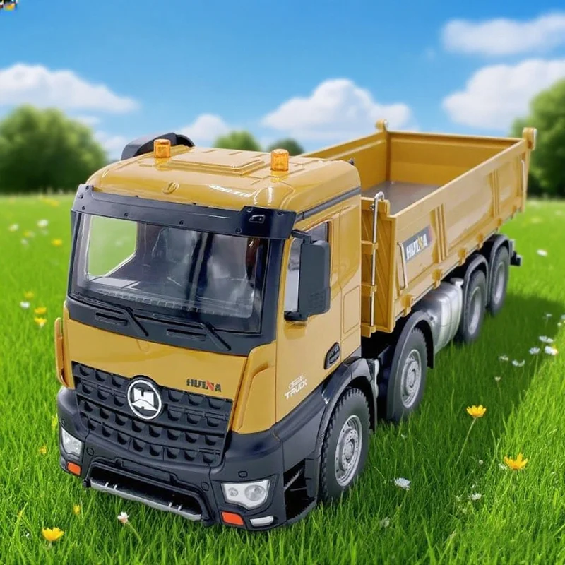 

Huina 1:14 большой 12-канальный 4WD пульт дистанционного управления строительная игрушка экскаватор с дистанционным управлением самосвал для мальчиков и взрослых рождественские подарки