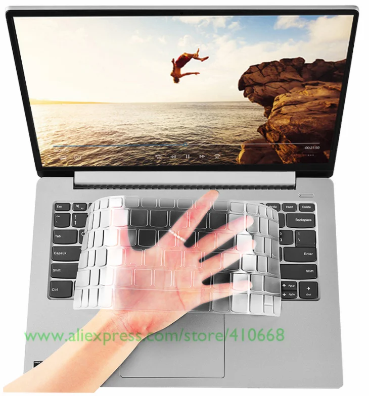 For Lenovo ideapad 320 320S yoga 520 520s 720s 720S-14IKB 520-14isk S540 S340 14 inch Clear TPU Laptop Keyboard Cover Protector