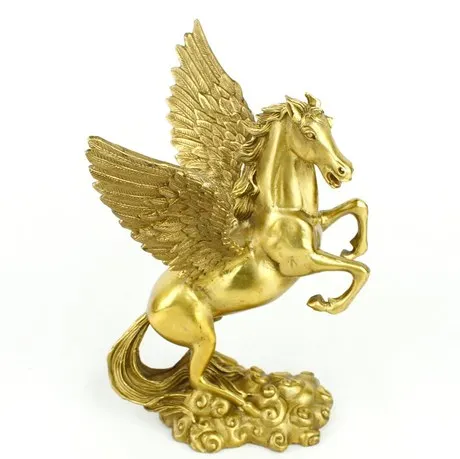 

A copper horse Pegasus horse to get rich copper ornaments was successful career promotion Wang Liroom Art Statue