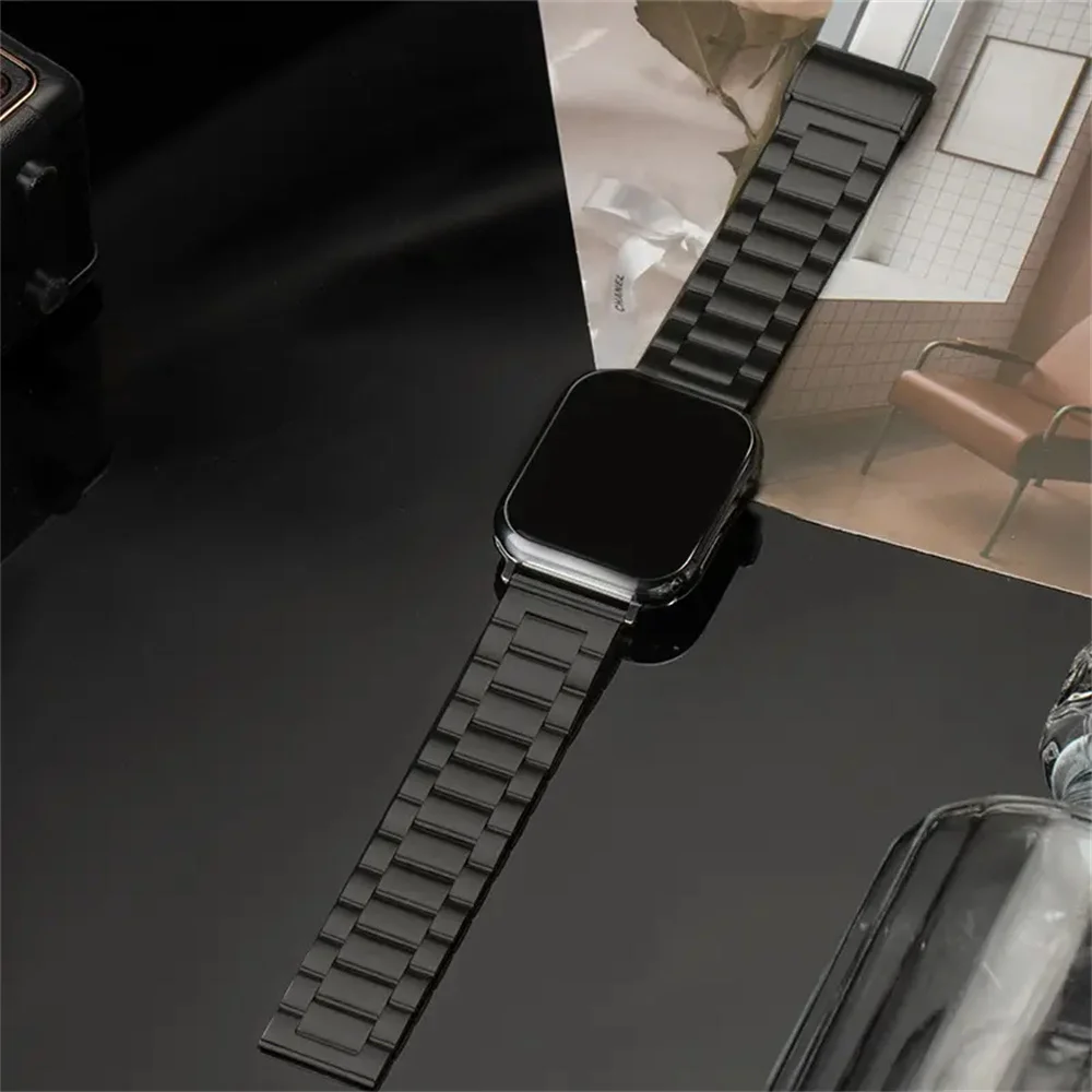 Bracelet for apple watch ultra 2 10 9 8 7 46mm 45mm 42mm 41mm 49mm band stainless steel strap iwatch se 5 44mm 40mm 3 38mm strap