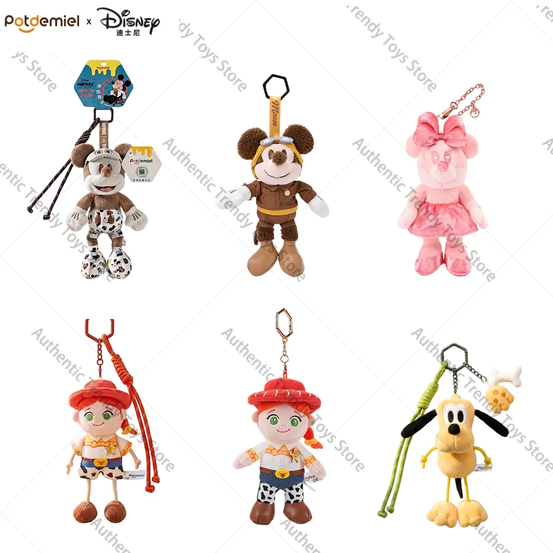 100% Original Potdemiel Disney Judy Nick Sloth Sheep Leopard Finnick Sloth Lindo Peluche Llavero Decoración de Habitación Regalos en Stock