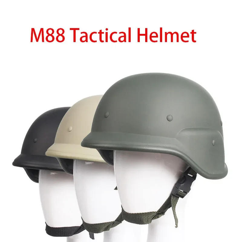 M88 Helm Tactisch Spel Outdoor Cs Uitrusting Abs Plastic Helm Tactische Helm Motorhelmen Bescherming Uitrusting