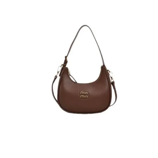 

Bag with Premium Feel. Light Luxury and Miu-style Trendy Dumpling Bag. A Minimalist Single Shoulder Bag for Fashionistas