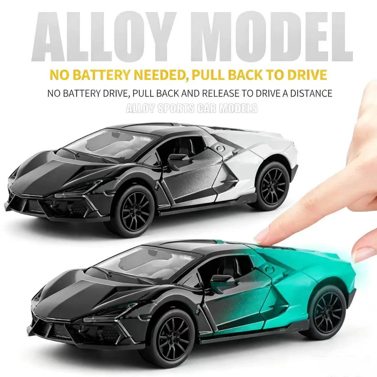 1:32 Scale Cast Simulation Alloy Toy Car Door Can Be Opened Pullback Drive Collectible Model Vehicle Toy for Kids