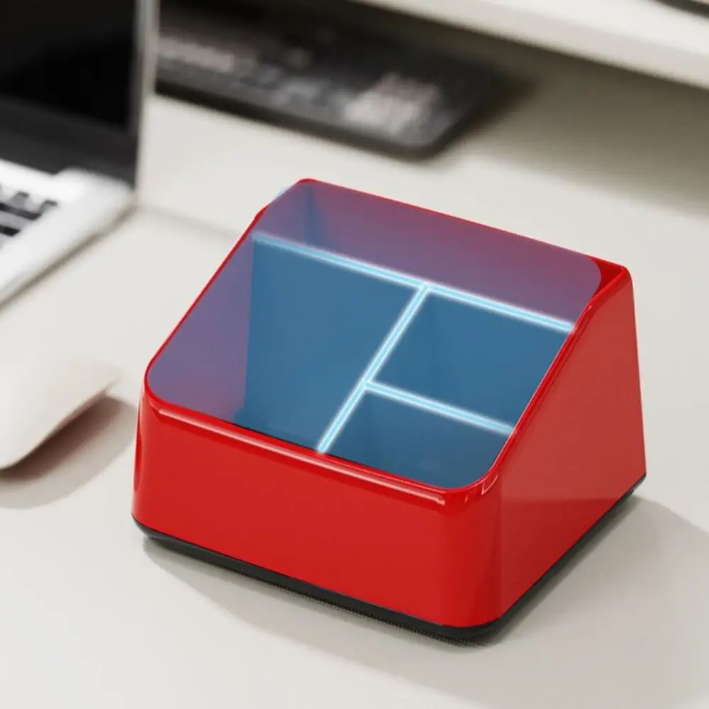 

Simple Large Capacity Desktop Organizer Sundries ABS Storage Box Mini Student Stationery Organizer Case Household