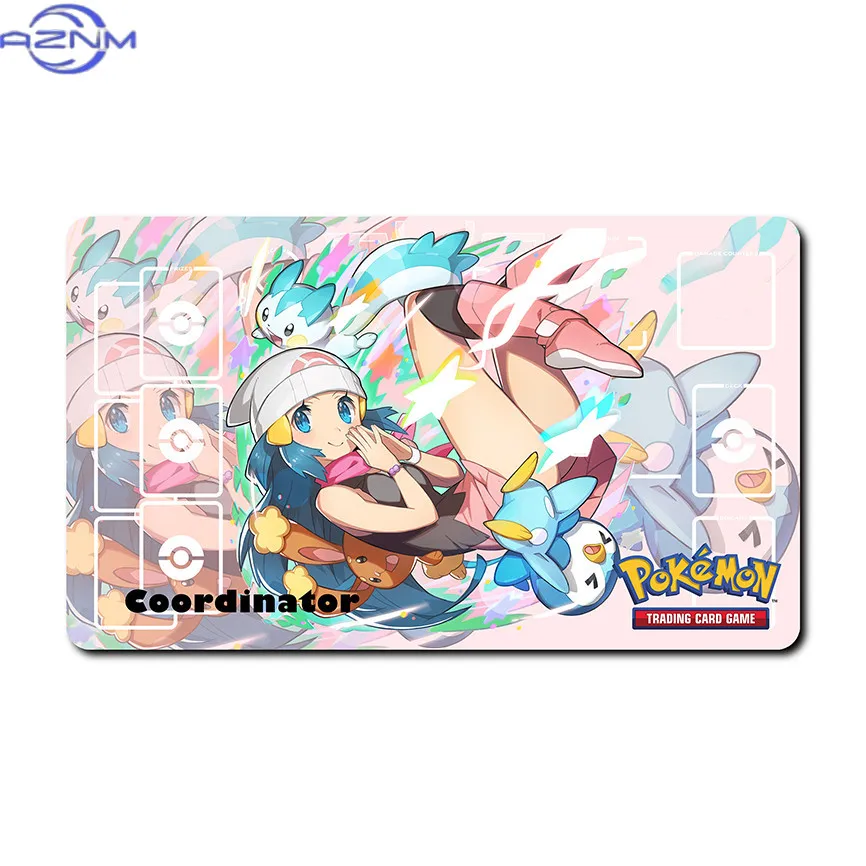 Pocket Monster Kartenmatte Kartenspiel Anime-Spielmatte PTCG Mingyimali Morubeke Xiaoguang Anime-Spiel Kampfkartenmatte