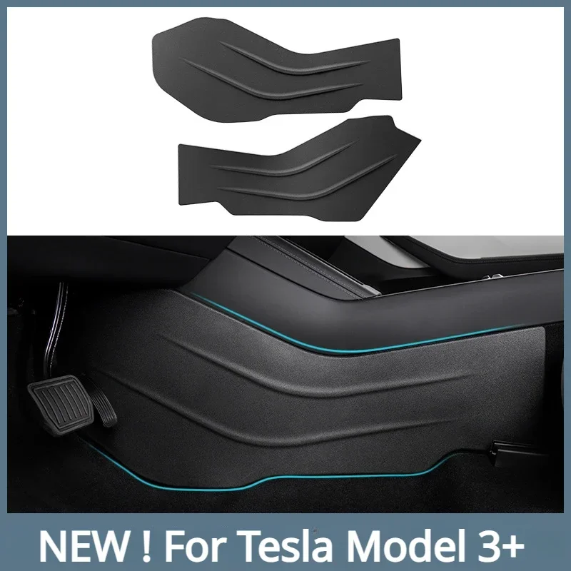 Tiras antipatadas para Tesla Model 3 +, almohadilla de alféizar de puerta delantera y trasera, protector lateral de Control Central, TPE, nuevo