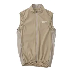 Gilet da ciclismo leggero da uomo Gilet da ciclismo impermeabile antivento Gilet da bicicletta slim fit traspirante senza maniche Maglia da bici da strada MTB