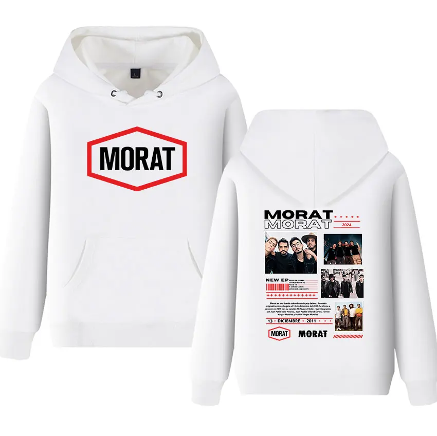 Rapper Morat Tour new album Hoodie Men's vintage High Quality Pullover Sweatshirts Unisex Hip Hop punk gothic Hoodies Streetwear