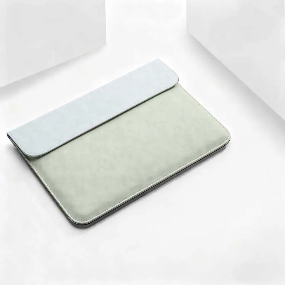 13 14 15 inch Shockproof Laptop Sleeve Case Waterproof Pu Leather Ultrabook Cover Portable Ultra Thin for HP/Dell/Surface