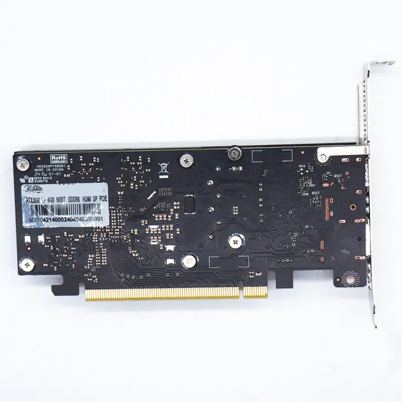 RTX3050 6G light chasing single slot half high knife card mini small chassis e-sports game graphics card - view 5