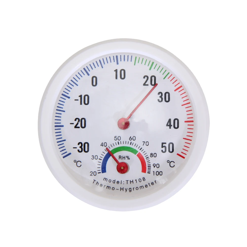 Thermometer Hygrometer Mini Bell Shaped Analog Hygrometer Easy To Read Humidity Watch Accurate Positioning for Gardens Terraces