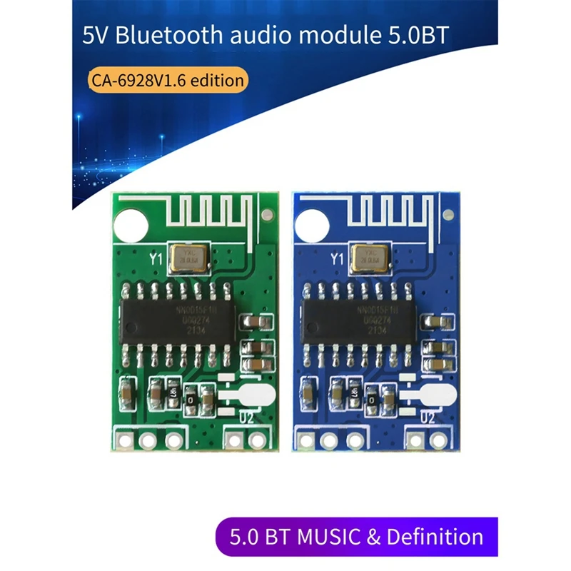 10 Pcs Bluetooth Module CA-6928 Bluetooth Audio Module 5V 5.0 BT Bluetooth Speaker Audio Amplifier Module Board