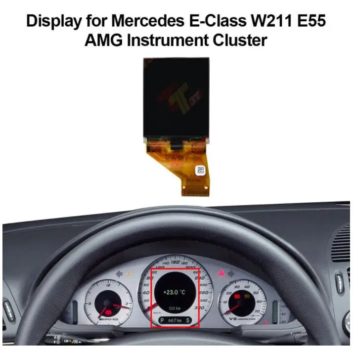 

ЖК-дисплей для приборной панели для Mercedes E-Class W211, CLK-Class W209, CLS-Class W219 Instrument