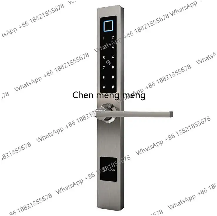 Lock APP BL Electronic Door Lock Waterproof Fingerprint Smart Card Support Temporary Password Aluminum Door Lock