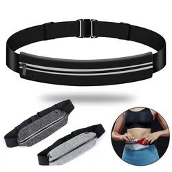 Bolsa de cintura de corrida escondida leve para homens e mulheres, estojo de armazenamento para telefone de viagem Fanny Pack, Gym Hip Bag, jogging bag, esporte ao ar livre