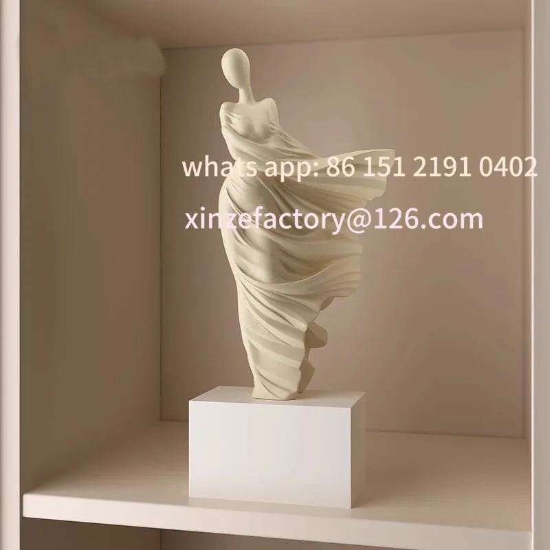 

Customizable Phantom Character Art Ornament Advanced Sense Sculpture Living Room Study Entrance Wine Cabinet Home Accessories