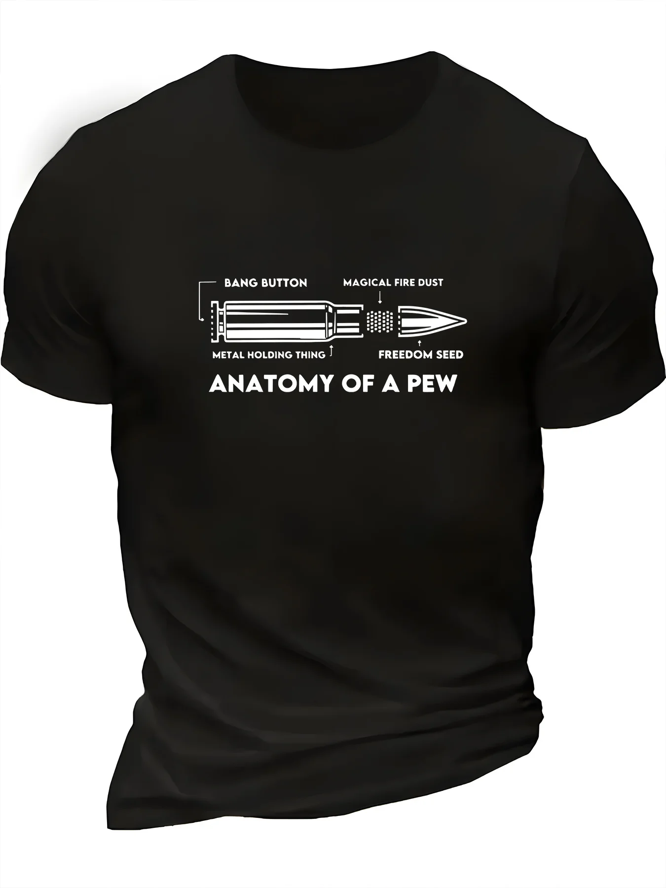 

Anatomy of A Pew T-Shirt 100% Cotton O-Neck Short Sleeve Summer Casual Mens T-shirt Streetwear