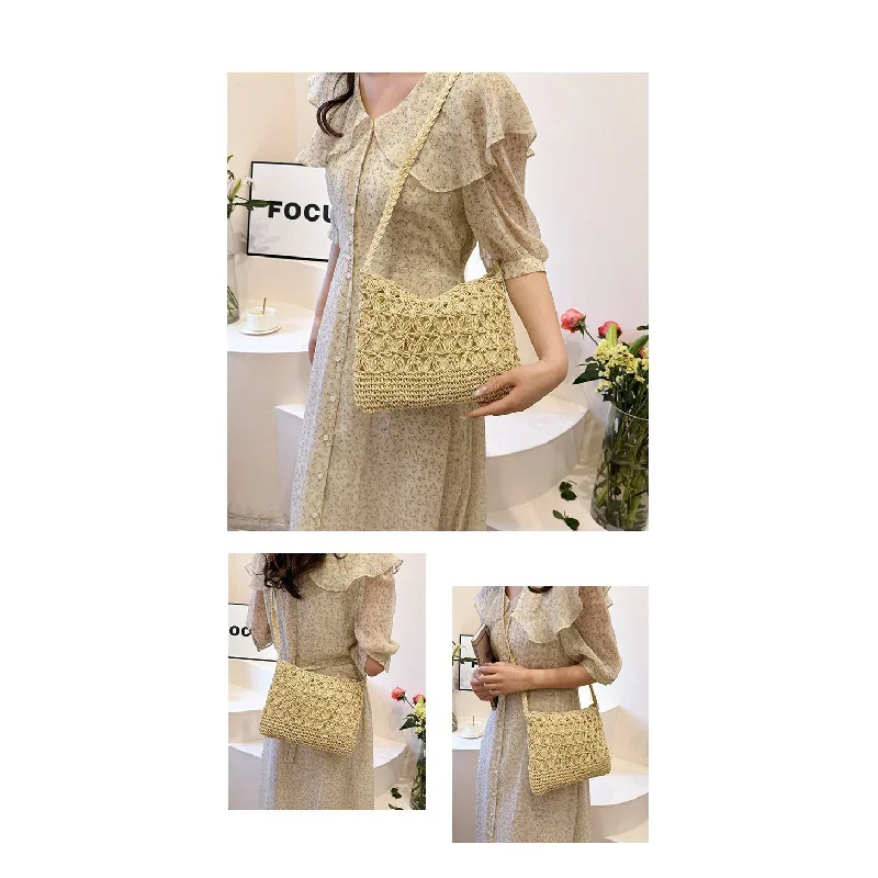 

Classic Unique Leather Crossbody Bag Large Capacity For Commuter Women High-End Vintage Designer