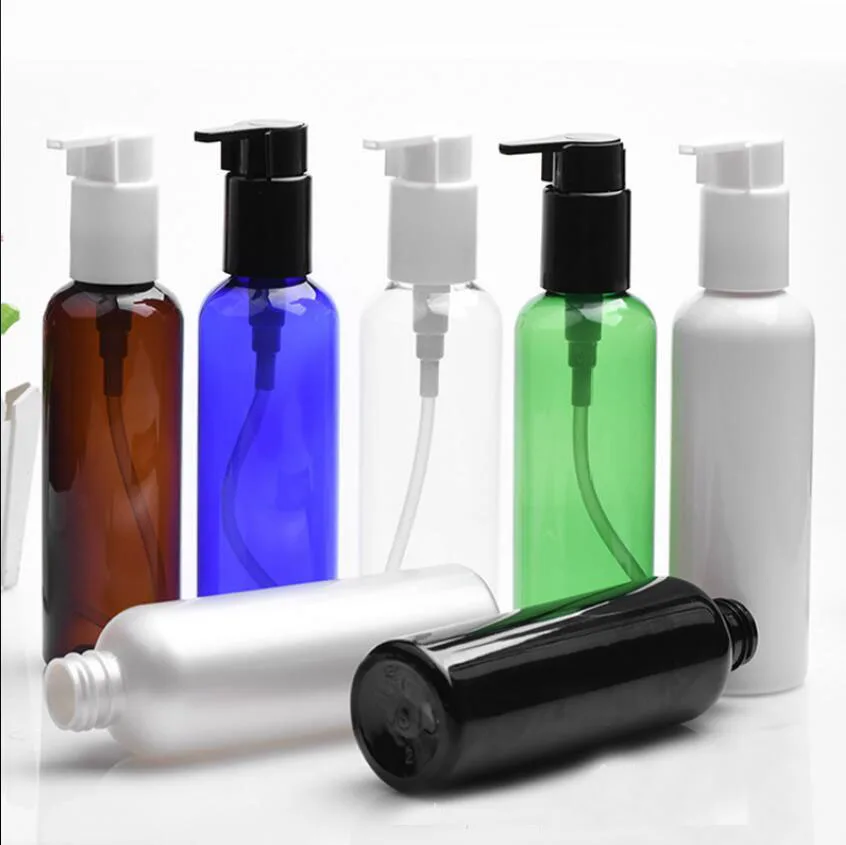 

150ml200ML round plastic PET BOTTLE toilet water lotion emulsion serum essential toner skin care cosmetic packing