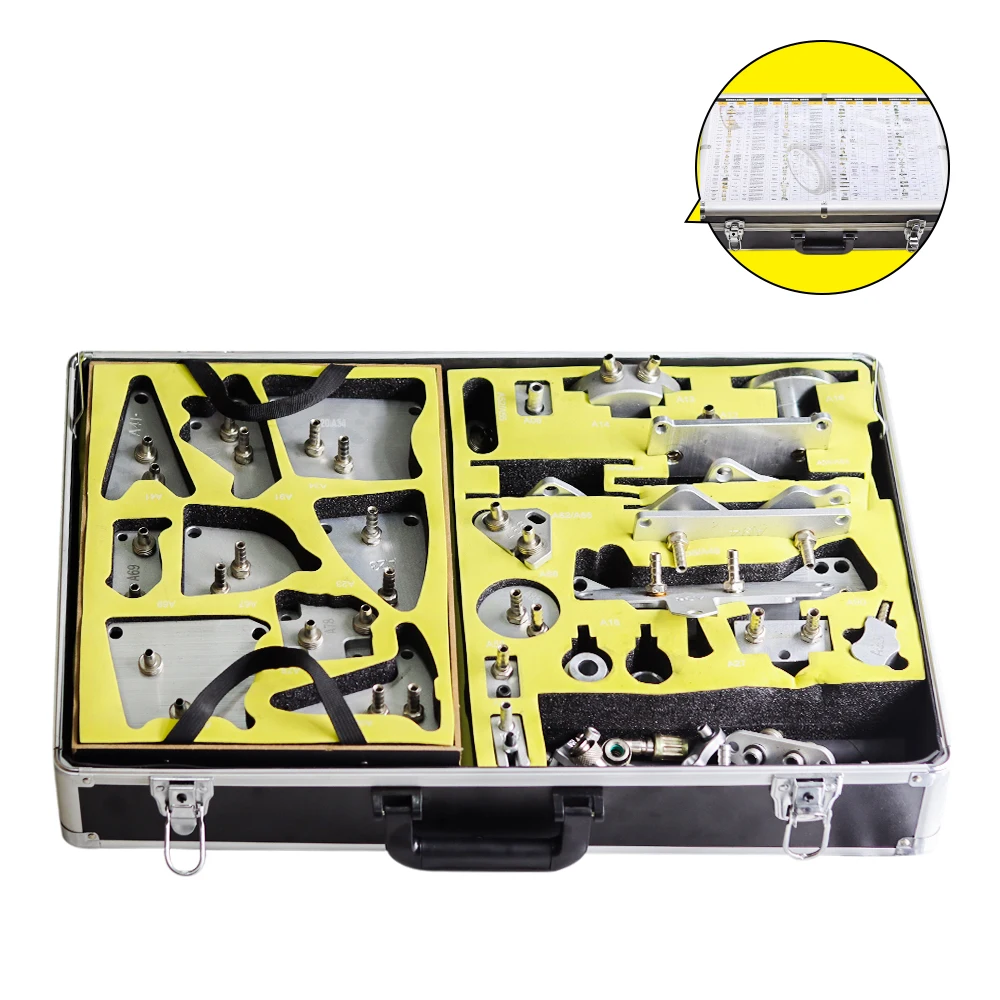 116PCS Aluminum Alloy Auto automatic Transmission Oil Replacement Gearbox Quick Adapters