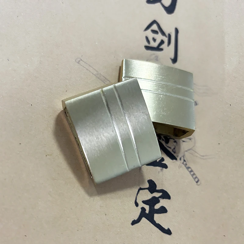 Brass Habaki For Handmade Katana/Wakizashi/Tanto Accessory Suitable for 3.2CM Blades Width Samurai Sword Fittings