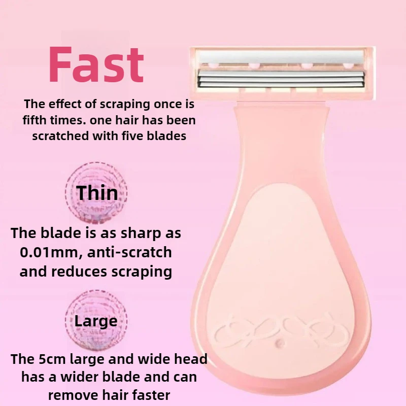 Shaving Knife Women's Shaving Artifact Armpit Hair Trimmer Shaving Machine Hair Removal Knife Universal Throughout The Body