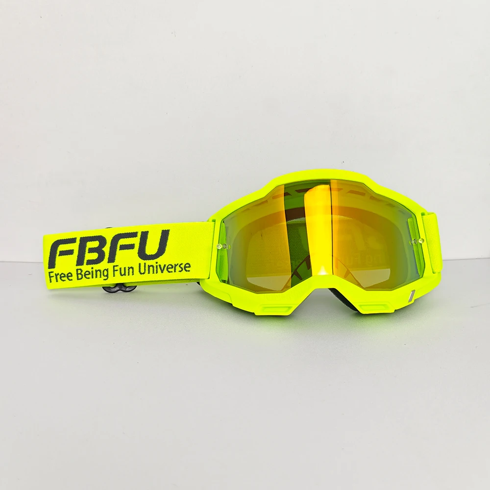 2025 FBFU All Day Ski Goggles High Def Lenses, SandProof DustProof, Trendy for Unisex Snow Mountain Off-Road Sports