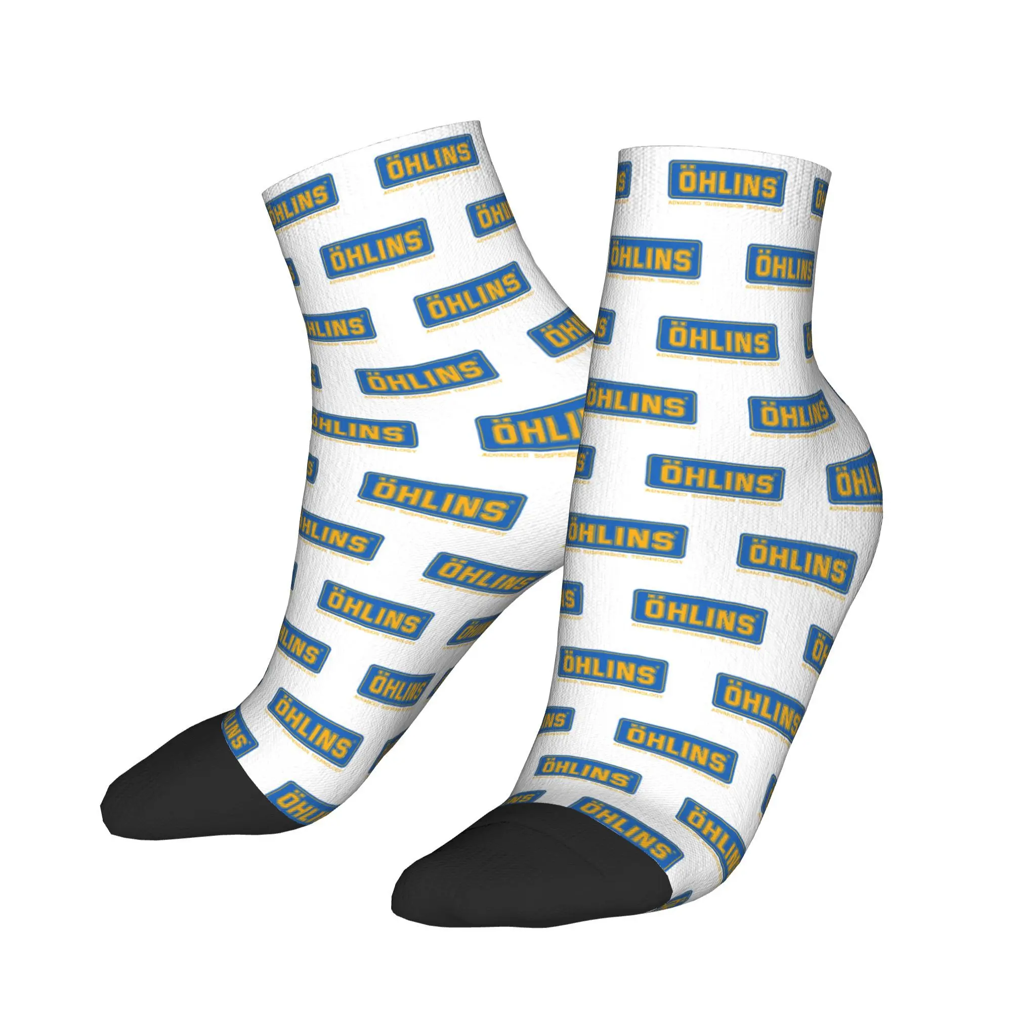 

Ohlins (3) Socks Harajuku Sweat Absorbing Stockings All Season Socks Accessories for Unisex Birthday Present