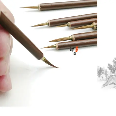 Bilashmart Watercolor Chinese Calligraphy Brush Set Calligraphy Painting Flower Bird and Characters for Professional and Beginners K1KF