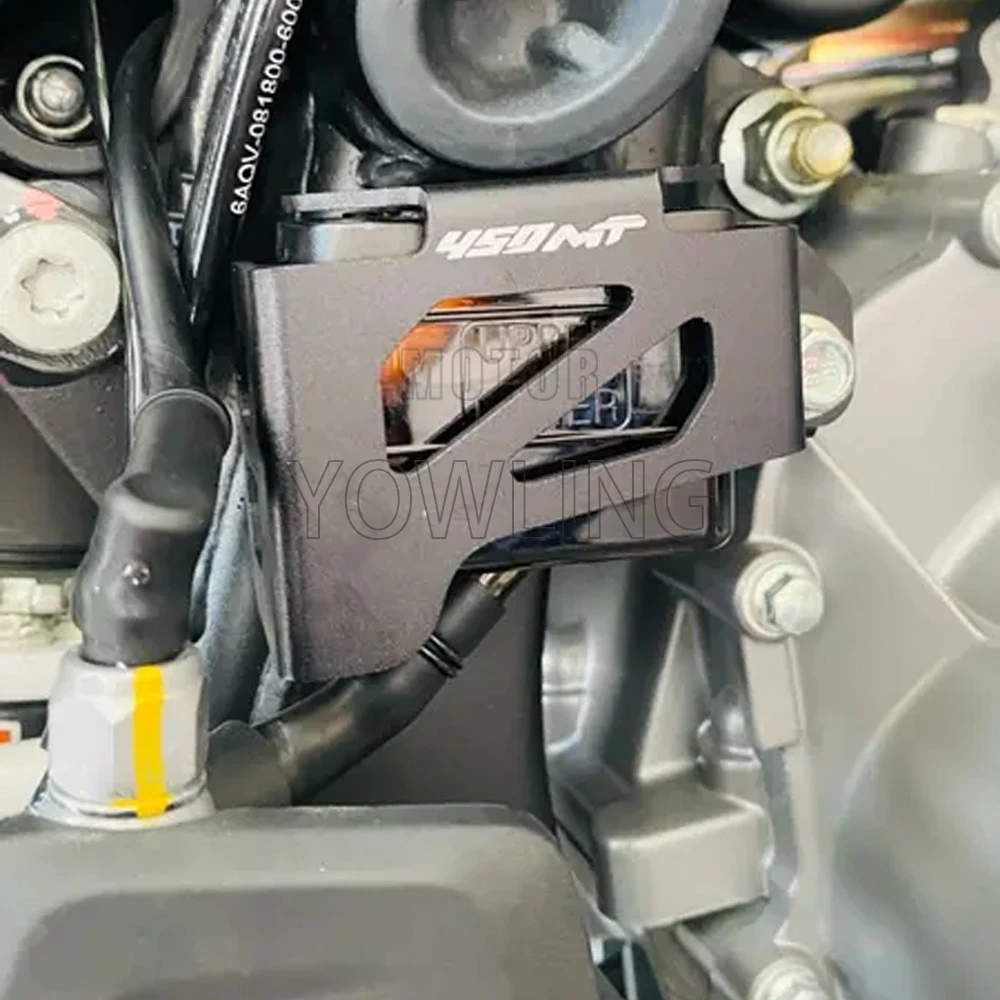 

For CFMOTO 450MT 450SR 450SS 450SRS 450NK 450 MT MT450 Accessories Motorcycle Rear Brake Fluid Reservoir Cover Guard Protection
