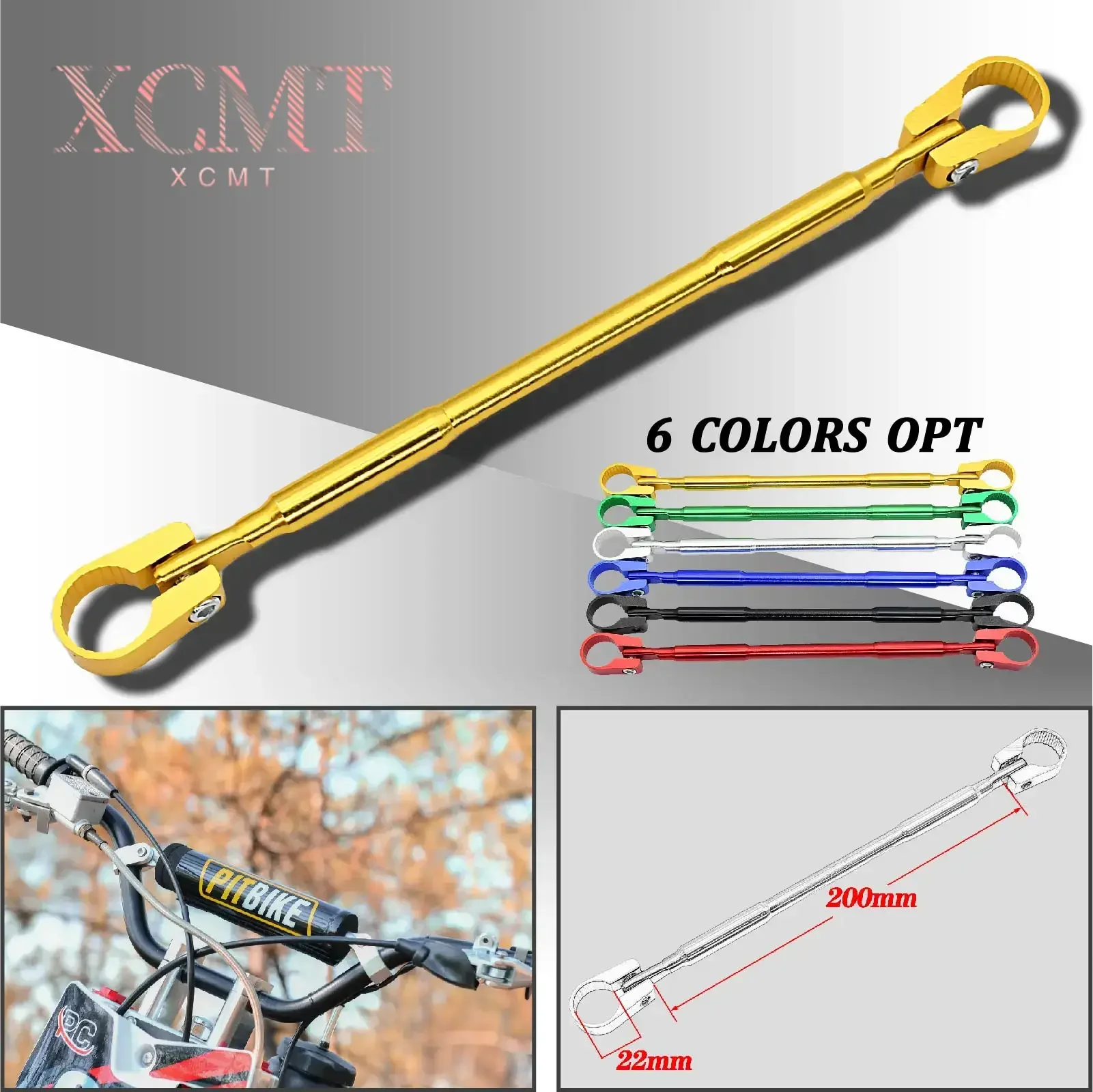 

Motorcycle accesorios Quad ATV CRF DTR PIT BIKE New7/8" Handlebars Crossbar Bar 22mm Handlebar withMotocross