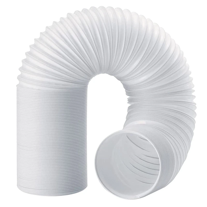 Exhaust Hose 130 mm,Exhaust Hose for Air Conditioning,PVC Hose, Air Conditioning Pipe, Ventilation Hose, Retractable 2 M-A55K