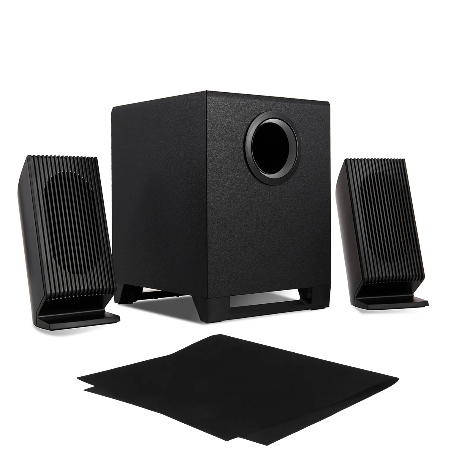 Speaker Grill Cloth Stereo Felt Cover Dustproof Replacement Carpet - Self Adhesive Soundproofing for Subwoofer Speaker Box Audio