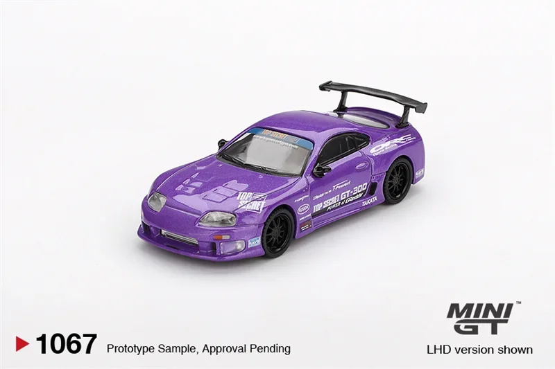 

*PreSale* MINI GT 1:64 Top Secret Supra A80 GT-300 Purple Diecast Model Car