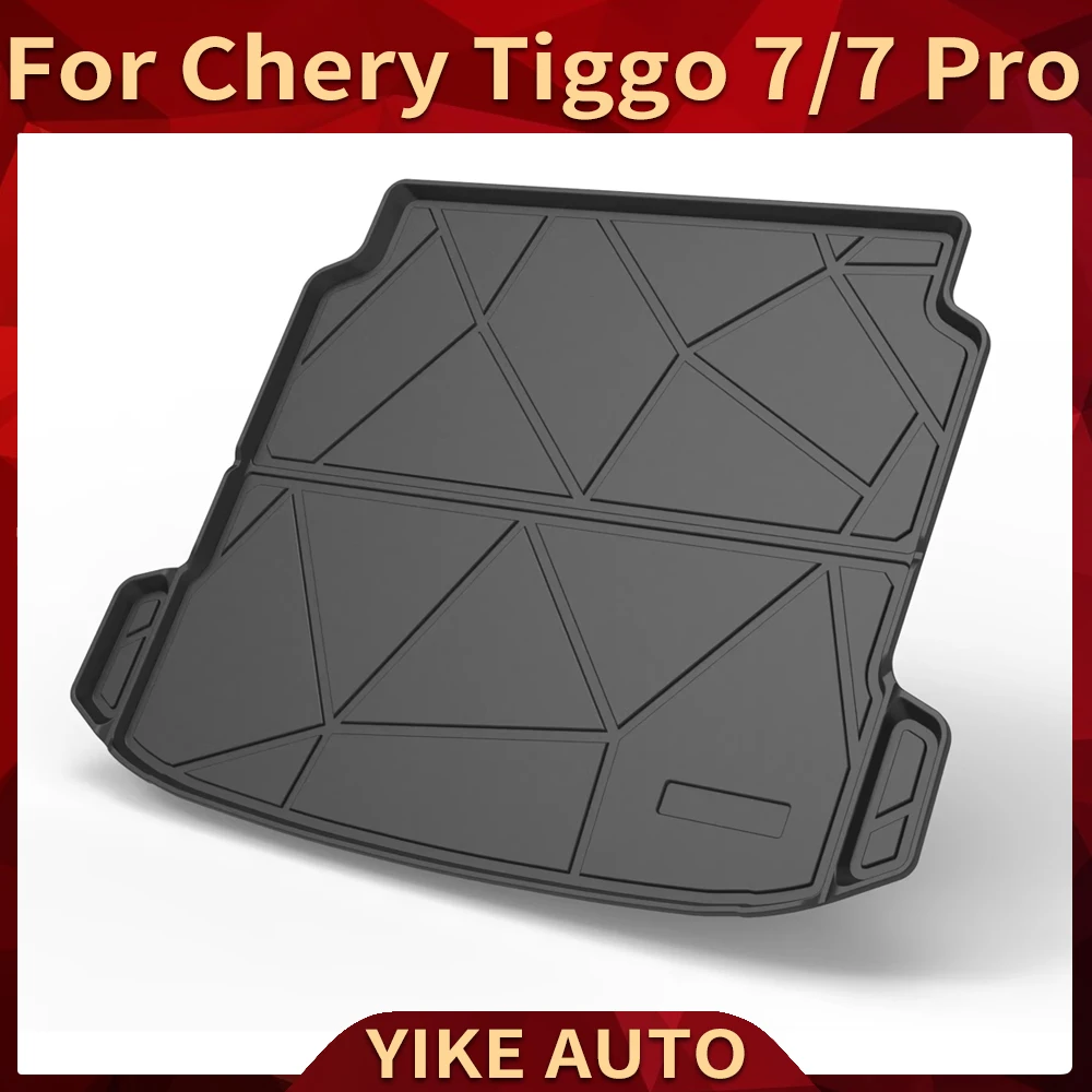 

For Chery TIGGO 7/7 Pro 2020-2023 Cargo Liner All-Weather TPE Non-slip Trunk Mats Waterproof Boot Tray Trunk Carpet