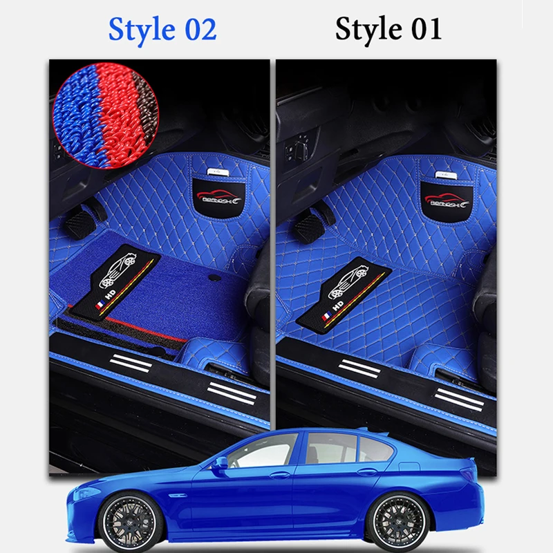 Right hand drive Custom Fit Car Floor Mats For Most Car Models Full Carpet Set Sedan SUV Pick-up Truck Interior Accessories