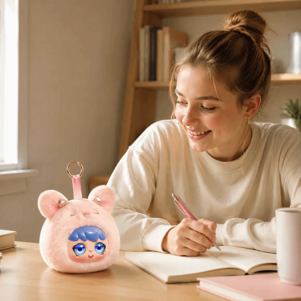 66 Languages Interactive AI Companion Pendant Emotional Support Cute Design AI Cat Soft Interactive Talking Interactive