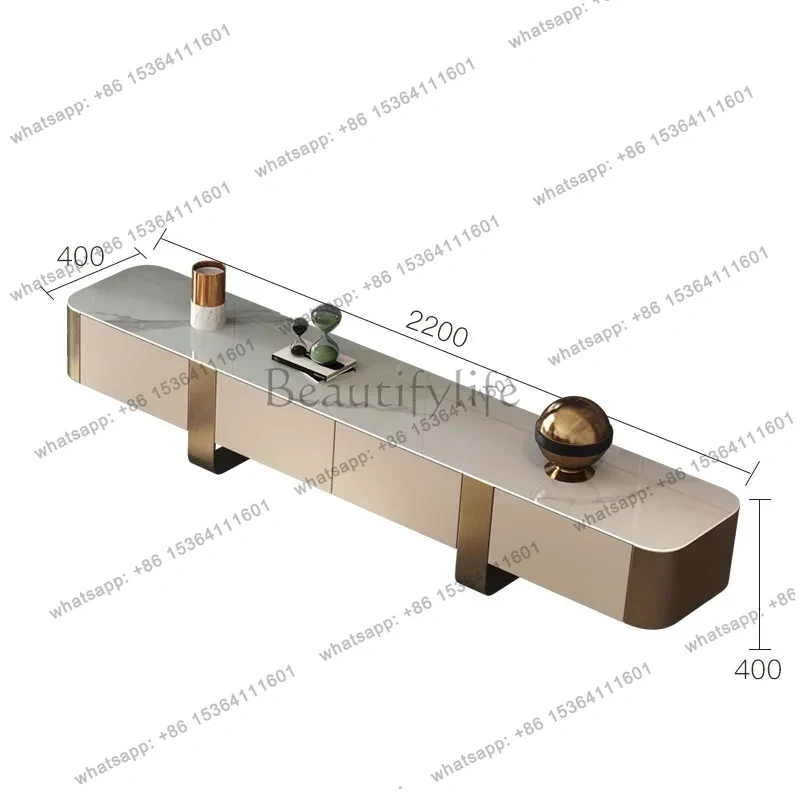 8Drawers Storage TV Stand Italian Style Minimalist Design Tv Table Creative Display Muebles De Salon Tv Living Room Furniture