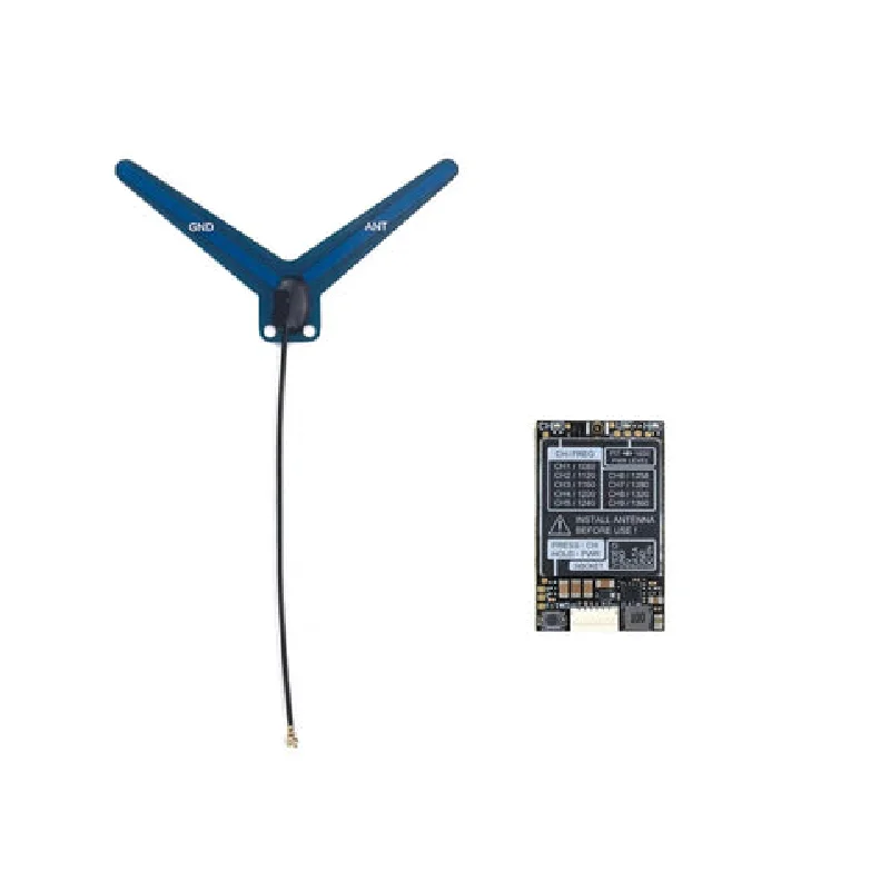 RUSHFPV VTX Video Transmitter Module V1.2 1.2G 1.6W for Drone FPV Racing Camera Wireless Transmitter Module
