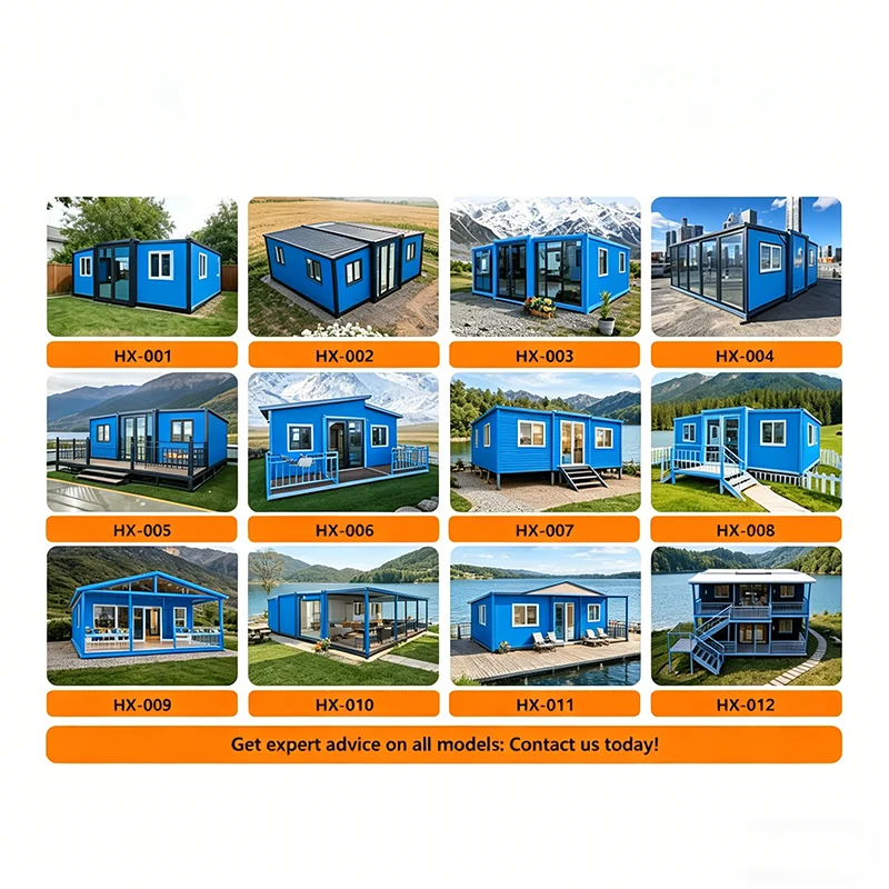 Customized 20ft Foldable Expandable House Versatile Modular Design Living Office Combo Multi-Functional Temporary Building