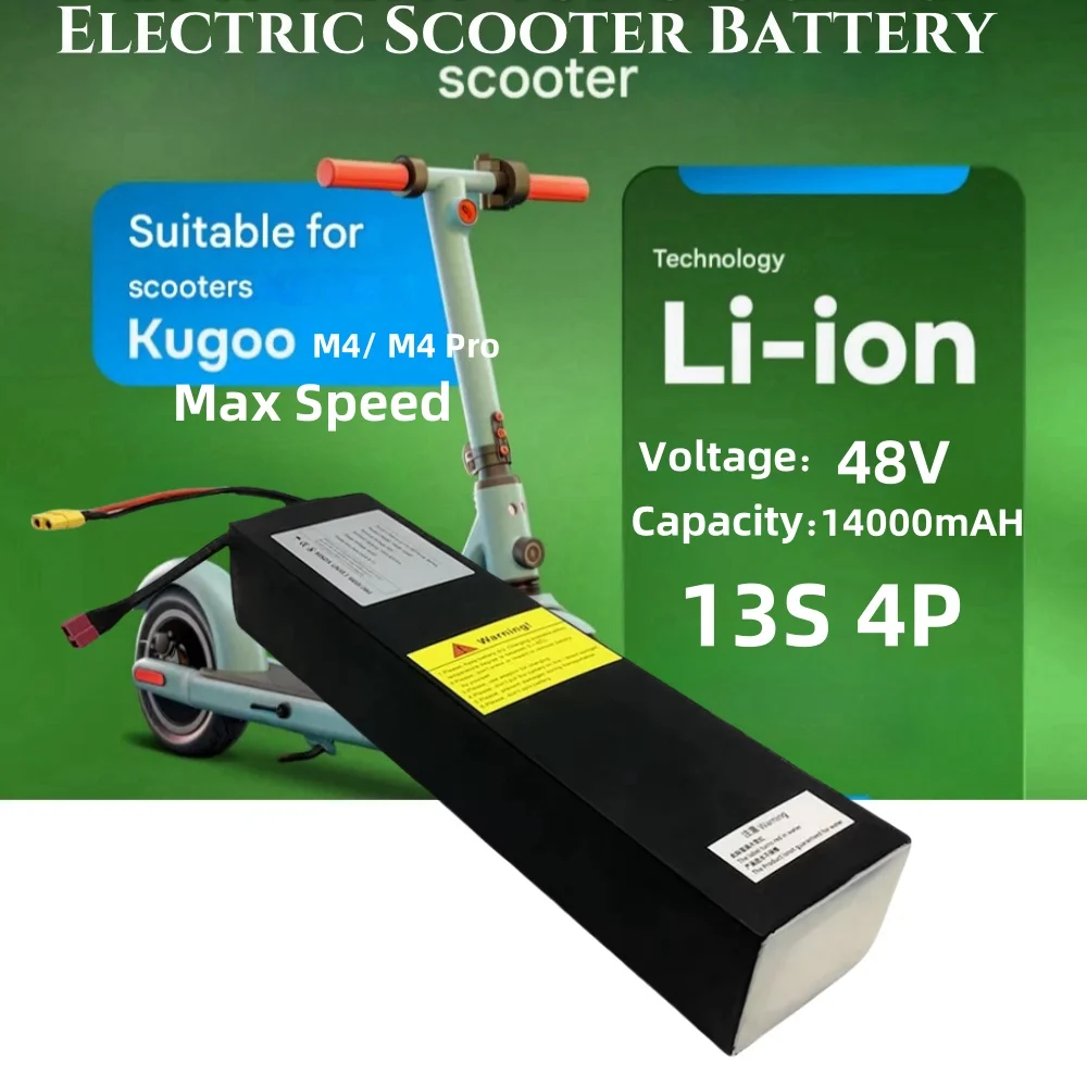 48V 14AH 13S4P electric scooter Kugoo M4, M4PRO, original battery with BMS