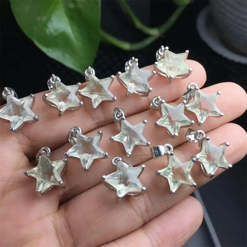 

S925 Natural Libyan Meteorite Heart Pendant Fashion Reiki Healing Fengshui Stone Crystal Jewelry Holiday Gift 1PCS