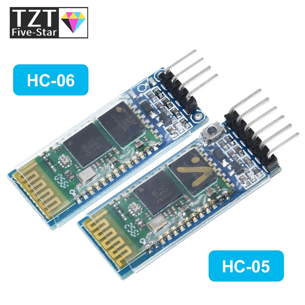 TZT HC-05 HC 05 hc-06 HC 06 RF Wireless Bluetooth Transceiver Slave Module RS232 / TTL to UART converter and adapter