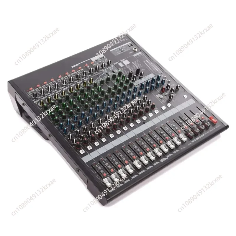 

MGP16X Professional 16 Channel Premium Audio Mixer Sound Console USB Interface Mixing Console 10 Mic Inputs with 48V