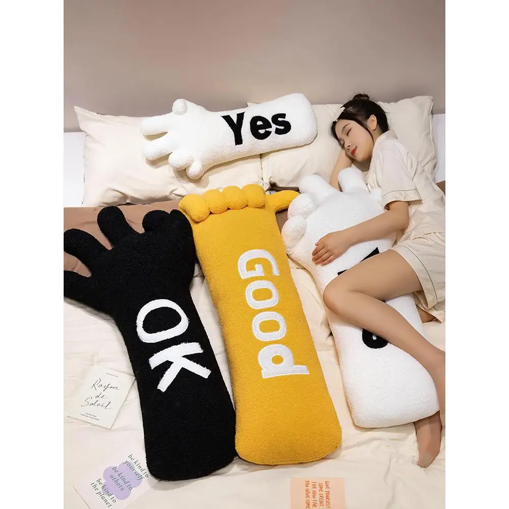 modern-minimalist-long-pillow-for-sleeping-on-bed-boys-style-girls-style-dormitory-creative-gesture-pillow-bedroom-decor