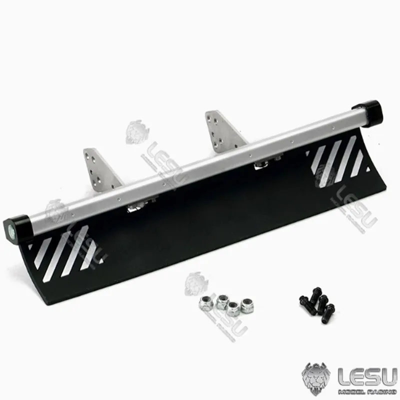 RC 1/14 LESU Metall-Heckstoßstange mit Lichtteilen für Tamiya Hydraulikbagger, Lader, Muldenkipper, für VOLVO Anhänger, Kipper, DIY-Teile – Detail 2