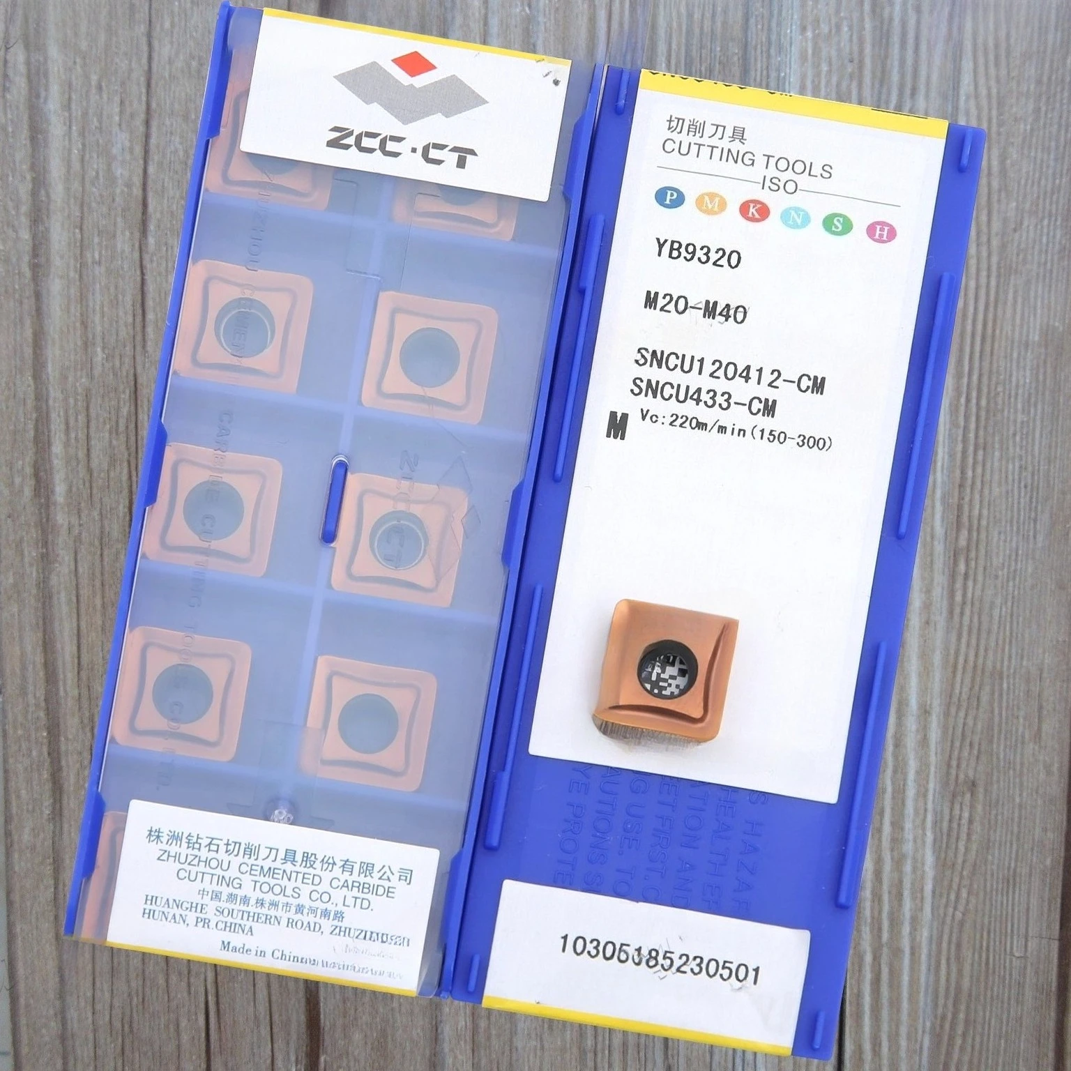 

10 PCS ZCC.CT Original Carbide Blade SNCU120412-CM YB9320 CNC Milling Insert Cutting Lathe Internal Turning Tool